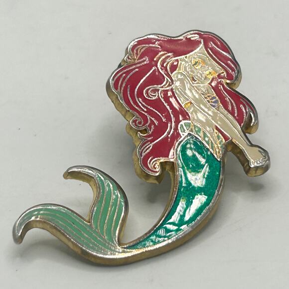 Glitter Tail ARIEL The Little Mermaid Collectible Disney Official Trading Pin - Picture 2 of 4
